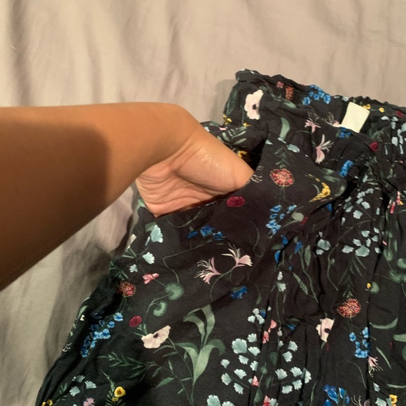 Hunter green floral pants - Picture 5 of 6